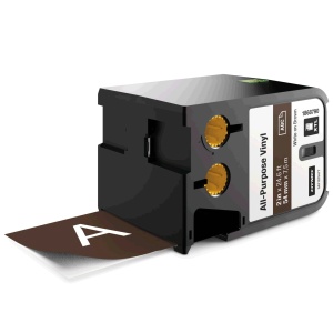 Etichete industriale vinil 54mm x 7m alb maro DYMO XTL 1868790