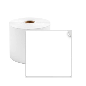 Etichete termice 50 x 50 mm plastic alb pentru imprimanta AIMO Phomemo M110 M200 M220 140 etichete