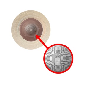 Etichete termice adezive inguste D30S 12 x 22mm, hartie termica ecologica, 260 etichete rola - Img 2
