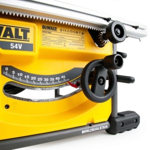 Fierastrau circular cu masa Dewalt DCS7485N, compatibil cu acumulator Li-Ion 54 V XR FLEXVOLT, diametru panza 210 mm - Img 3