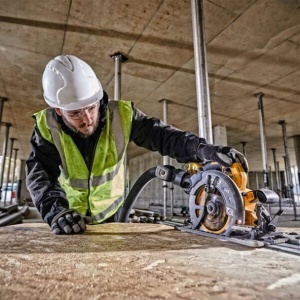 Fierastrau circular Dewalt DCS579X2 cu 2 acumulatori Li-Ion XR FLEXVOLT 54 V 9.0 Ah, 190 mm, in valiza TSTAK - Img 6