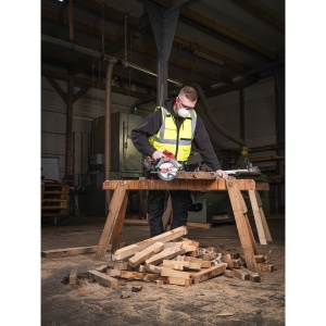 Fierăstrău circular MILWAUKEE M18 FUEL™ compatibil cu șina de ghidare - Img 20