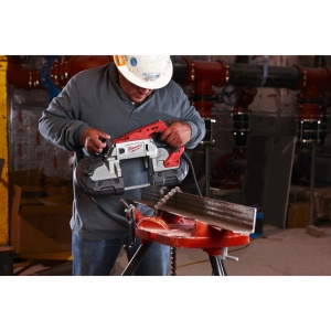 Fierastrau cu banda 220 V Milwaukee BS 125, capacitate taiere metal ∅ 125 mm, 1100 W, valiza, alimentare Retea 220-240 V - Img 12