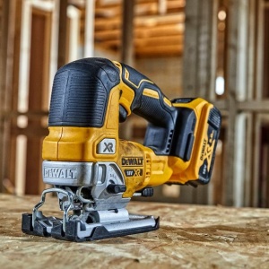 Fierastrau pendular compatibil cu acumulatori XR Li-Ion Dewalt DCS334NT, 0 - 3200 cpm, 18 V, 135 mm, brushless, cutie Tstak II - Img 5