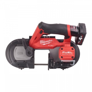 Fierăstrău sub compact cu bandă 64 mm M12 FUEL™ M12 FBS64-402C ( KIT: 2 x M12 B4 Acumulator, C12 C Încarcător, Kitbox) - Img 2