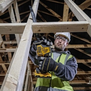 Fierastrau tip sabie compatibil cu acumulatori XR Li-Ion Dewalt DCS369NT, 18 V, valiza transpot - Img 4