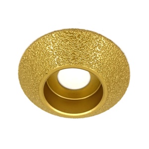 Freza diamantata pentru profilare granit, marmura, gresie, Profil Bizot Jolly, 75x22,23 #45 - DXDY.FPP.BVL15 - Img 3
