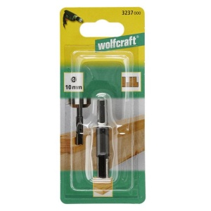 Freza dreapta WS Wolfcraft 3237000, 10x15 mm, tija 8 mm - Img 2