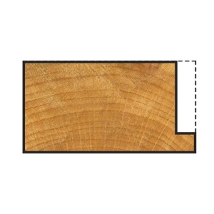 Freza pentru canale Wolfcraft 3260000, 25x22 mm, tija 8 mm - Img 2