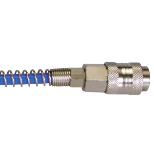 Furtun spiralat din poliamida PNEUTEC, 10m, 8x10mm, cuple rapide - Img 3