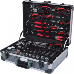 Geanta cu scule, KS TOOLS, 1/4" + 1/2", 127 piese - Img 2