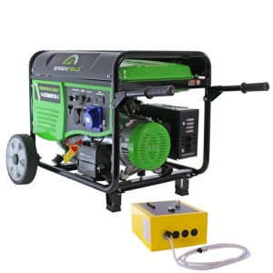 Generator de curent pe benzina Greenfield G-EC11000PEW-C+ATS_11000, portabil, 230V, 9.2 kVA, pornire electrica automatizata, cu panou ATS - Img 3