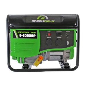 Generator de curent pe benzina Greenfield G-EC6600P, portabil, monofazat, 5.5 kVA, 5.5 kW - Img 2