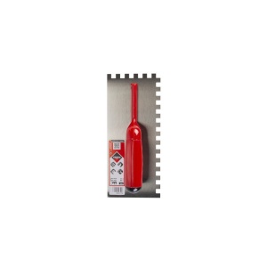 Gletiera dintata cu maner plastic 28cm, 10x10mm - RUBI-25906 - Img 3