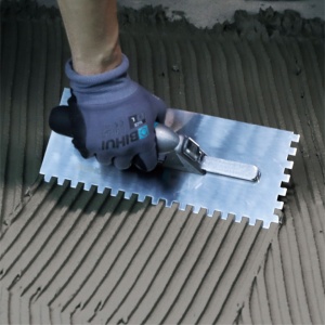 Gletiera dintata INOX 280x120mm, Rotund - BIHUI-PTSB20 - Img 2