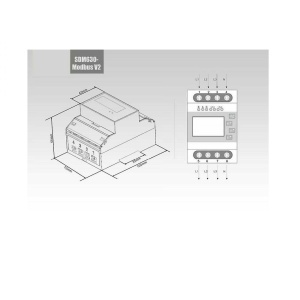 Growatt contor trifazat TPM-E