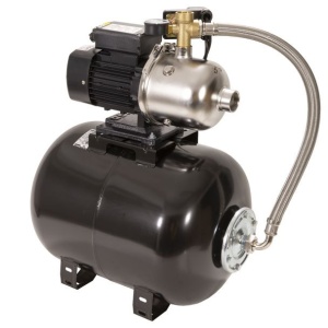 Hidrofor cu pompa centrifugala din inox Wasserkonig PCM7-53/50H, putere 1200 W, debit 7020 l/h, inaltime refulare 53 m, vas de expansiune 50 litri - Img 1
