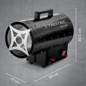 Încălzitor de aer cu GPL TROTEC TGH 16 E, 15 kW – generator de aer cald profesional - Img 3