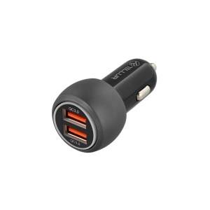 Încărcător auto Tellur FCC8 6A 36W (QC 3.0 + QC 3.0), negru - Img 1