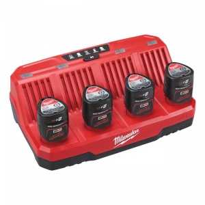 Incarcator Milwaukee M12 C4, pentru acumulatorii M12