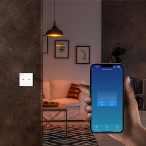 Întrerupător WiFi Tellur Smart, SS2N, 2 porturi, 1800W, 10A - Img 4