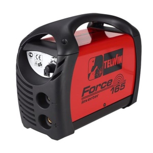 Invertor sudura MMA Telwin FORCE165ACXM_N, 150 A, electrozi 1.6-4 mm, masca TIGER, cu accesorii - Img 2
