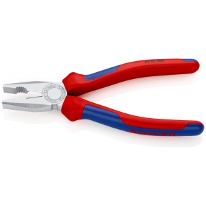KNIPEX 03 05 200 Patent combinat cu manşoane multicomponent cromat 200 mm - Img 2