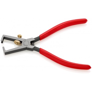 KNIPEX 11 01 160 Clește dezizolator Cu arc de deschidere, universal acoperite cu plastic vopsit negru 160 mm - Img 2