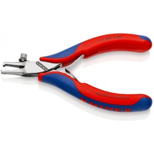 KNIPEX 11 92 140 Clește dezizolator pentru sisteme electronice cu manşoane multicomponent 140 mm - Img 2