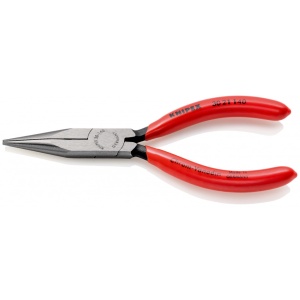KNIPEX 30 21 140 Patent cu cioc lung acoperite cu plastic vopsit negru 140 mm