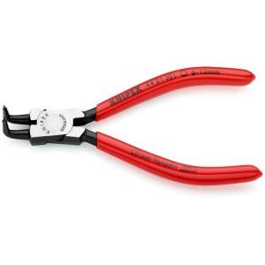 KNIPEX 44 21 J01 clește pentru inele de siguranță pentru inele interioare cu alezaje acoperite cu plastic vopsit negru 130 mm - Img 2