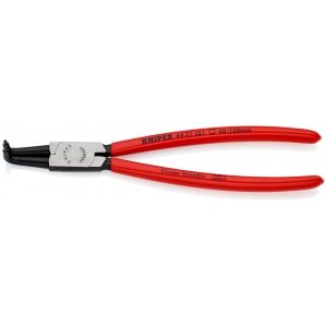 KNIPEX 44 21 J31 clește pentru inele de siguranță pentru inele interioare cu alezaje acoperite cu plastic vopsit negru 215 mm - Img 1
