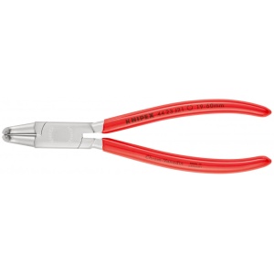 KNIPEX 44 23 J21 clește pentru inele de siguranță pentru inele interioare cu alezaje acoperite cu plastic cromat 170 mm - Img 3