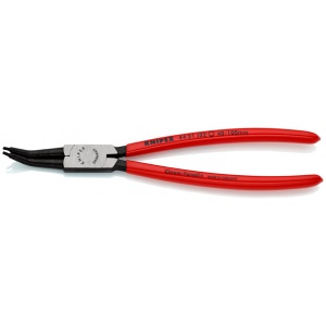 KNIPEX 44 31 J32 clește pentru inele de siguranță pentru inele interioare cu alezaje angular la 45° acoperite cu plastic vopsit negru 225 mm