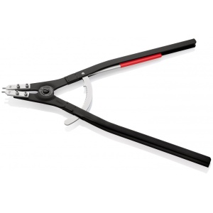 KNIPEX 46 10 A6 clește pentru inele de siguranță pentru inele exterioare pe axuri vopsit electrostatic în negru 570 mm - Img 2