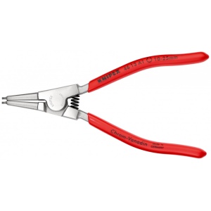 KNIPEX 46 13 A1 clește pentru inele de siguranță pentru inele exterioare pe axuri acoperite cu plastic cromat 140 mm - Img 3