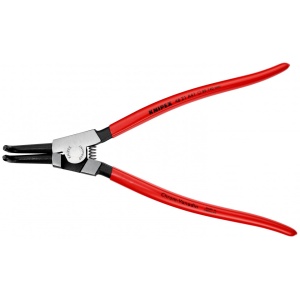 KNIPEX 46 21 A41 clește pentru inele de siguranță pentru inele exterioare pe axuri acoperite cu plastic vopsit negru 300 mm - Img 3