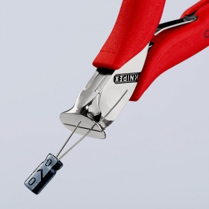 KNIPEX 64 01 115 Tăietor frontal pentru instalații electronice acoperit cu material plastic aderent 115 mm - Img 4