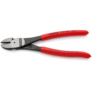 KNIPEX 74 01 200 Șfic de forță acoperite cu plastic vopsit negru 200 mm - Img 2