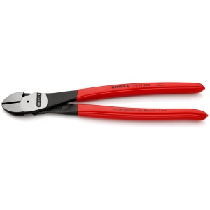 KNIPEX 74 01 250 Șfic de forță acoperite cu plastic vopsit negru 250 mm