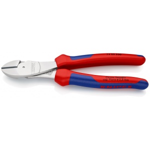 KNIPEX 74 05 200 Șfic de forță cu manşoane multicomponent cromat 200 mm