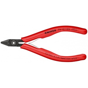 KNIPEX 75 12 125 Șfic pentru instalații electronice cu învelișuri din plastic brunat 125 mm - Img 1