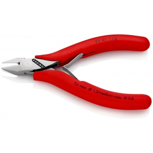 KNIPEX 77 41 115 Șfic pentru instalații electronice cu manşoane multicomponent 115 mm - Img 2