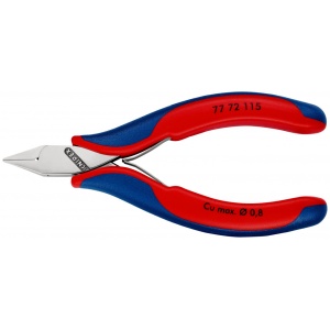KNIPEX 77 72 115 Șfic pentru instalații electronice cu manşoane multicomponent 115 mm - Img 3