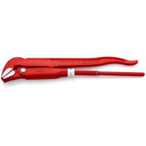 KNIPEX 83 20 010 clește pentru țevi la 45° vopsit electrostatic în roșu 320 mm - Img 2