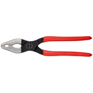 KNIPEX 84 11 200 Clește cu cioc conic înclinat, pentru vehicule acoperite cu plastic vopsit negru 200 mm - Img 3