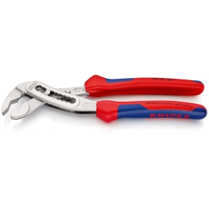 KNIPEX 88 05 180 Alligator® Cleşte pentru pompe de apă cu manşoane multicomponent cromat 180 mm - Img 2