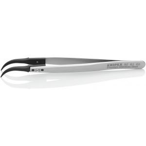 KNIPEX 92 81 03 Pensete cu vârfuri interschimbabile ESD 130 mm - Img 1