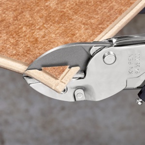 KNIPEX 94 55 200 Foarfecă tip nicovală cu învelișuri din plastic cromat 200 mm - Img 6