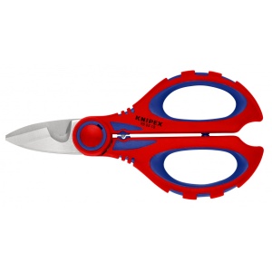 KNIPEX 95 05 10 SB Foarfecă de electrician cu braţe cu manşoane multicomponente, rigidizate cu fibră de sticlă 160 mm - Img 3